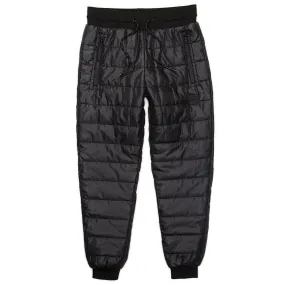 Mens Carpe Diem Quilted Pants in Black by Cookies SF