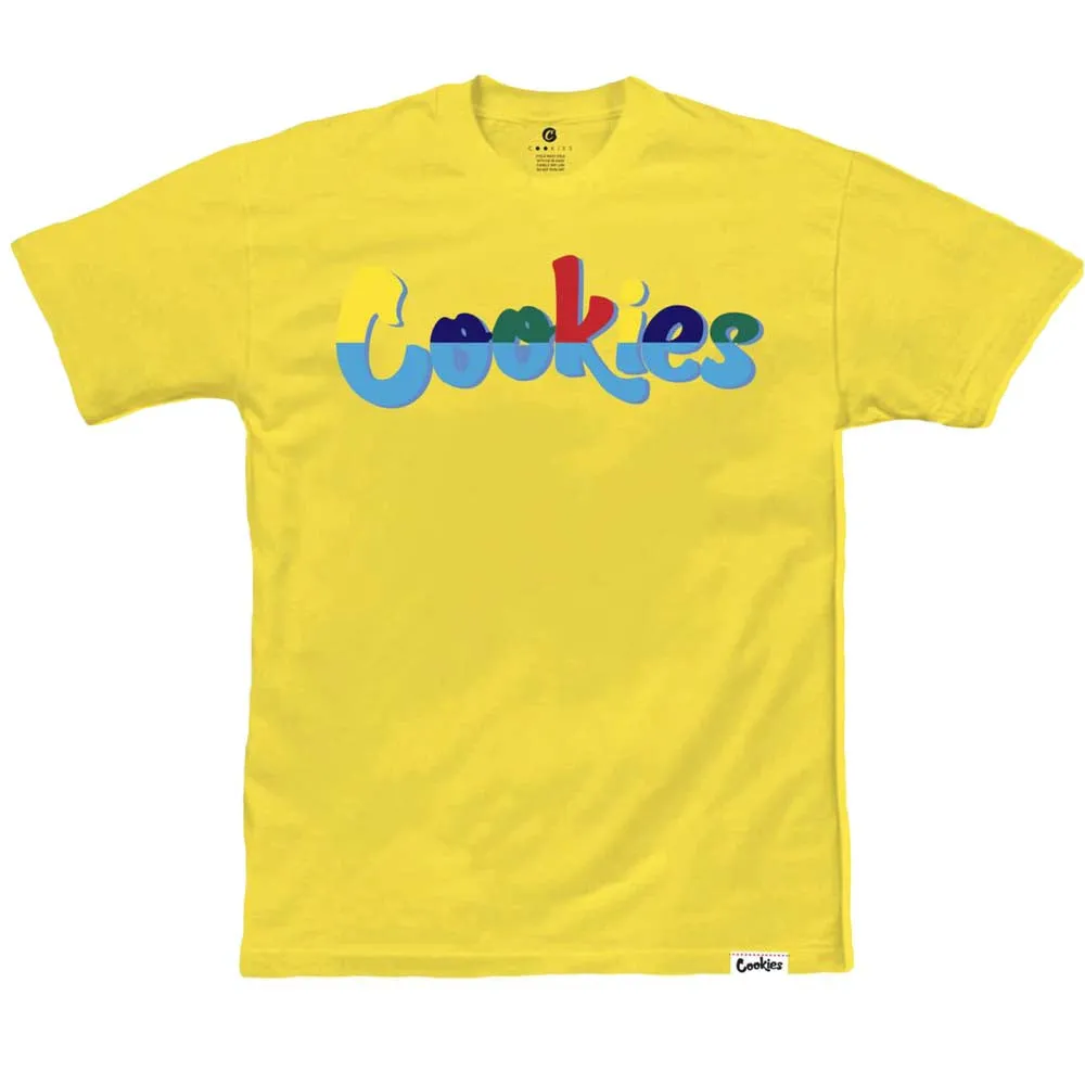 Cookies SF Men Catamaran Logo Tee ( Yellow Carolina )