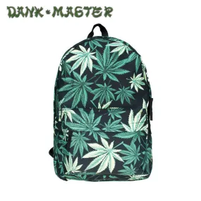 Dank Master Weed Leaf Backpack