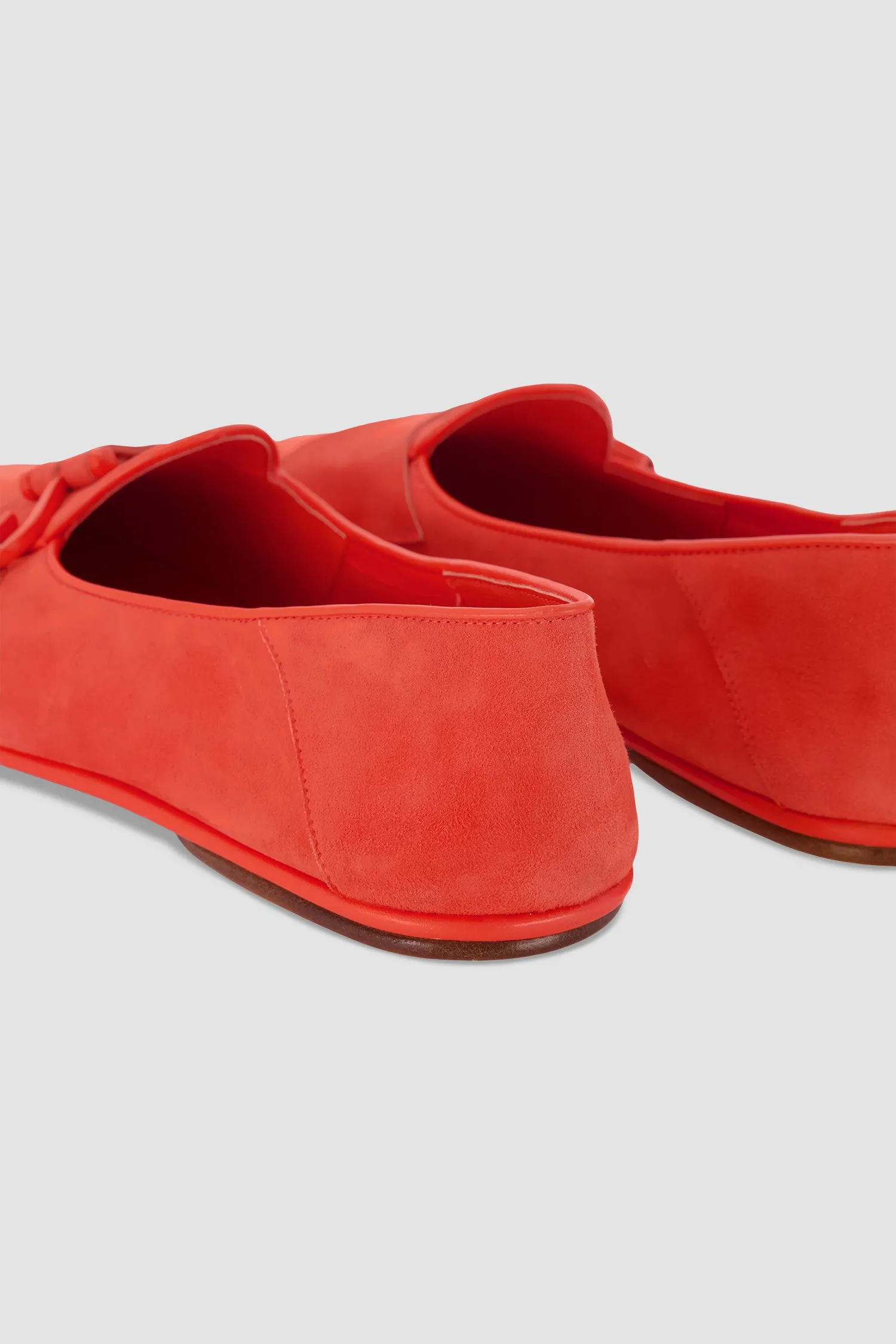 Edhen Milano Comporta Fly Red Suede Loafers