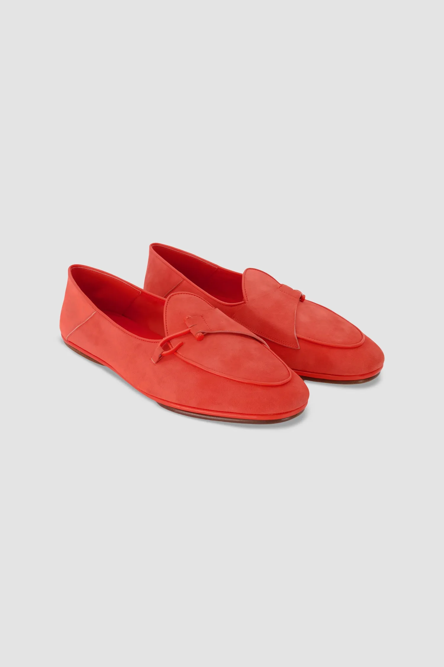 Edhen Milano Comporta Fly Red Suede Loafers