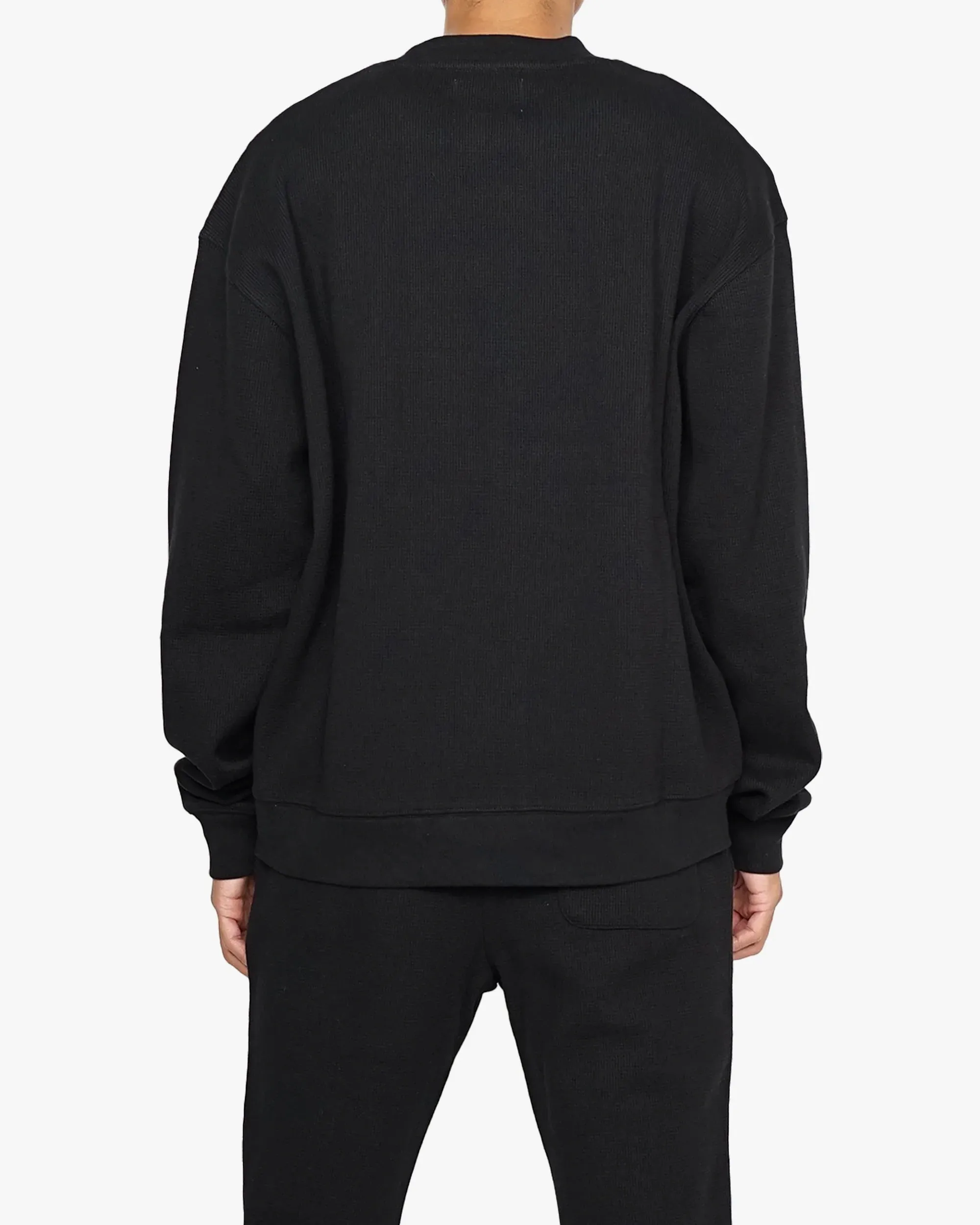 EPTM THERMAL SWEATSHIRT BLACK