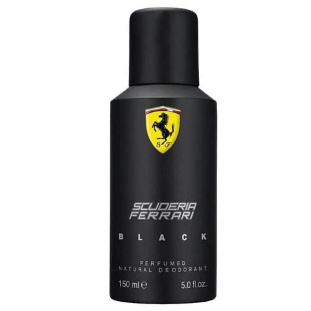 Ferrari Black Deodorant for Men 150 ml