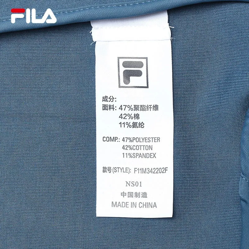 FILA CORE NORDIC POLAR LIGHT & ICEBREAKER CRUISE WHITE LINE BLUE Men Pullover Sweater in Blue