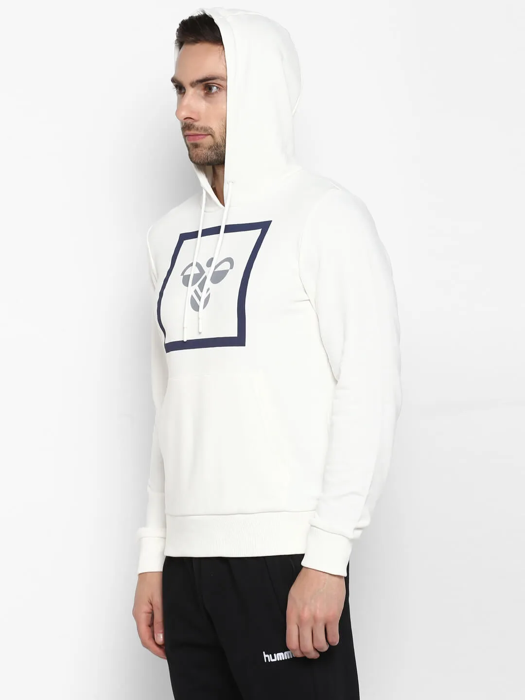 Helder Men White Hoodie