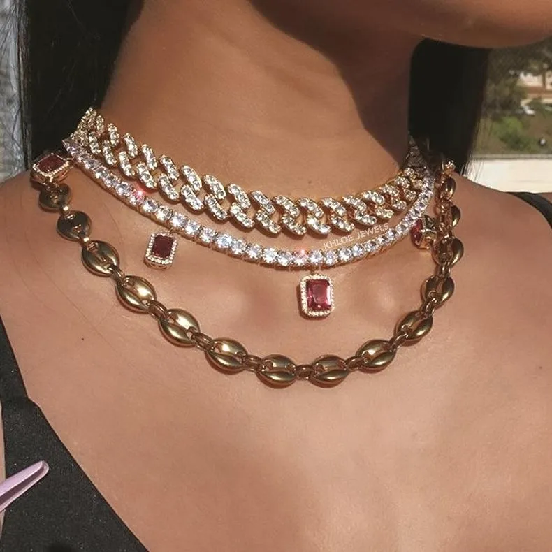 Ice Ice Baby Choker Necklace