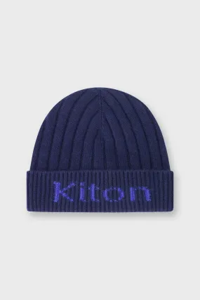 Kiton Navy Hat