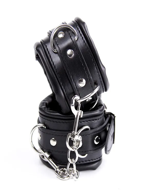 LEATHER WRIST CUFFS