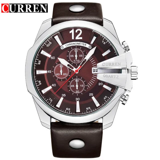 Man/Women Luxury Brand Watch Retro Quartz