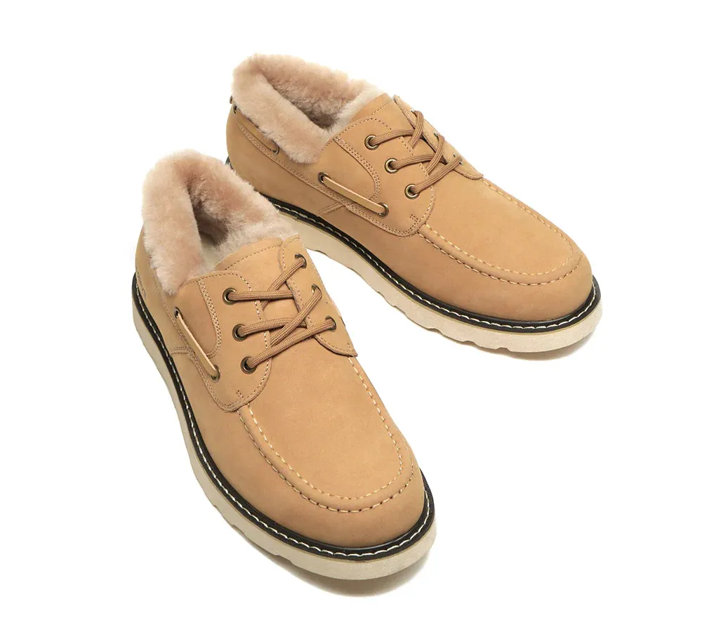 Maxim Sheepskin Men Trekker Shoes