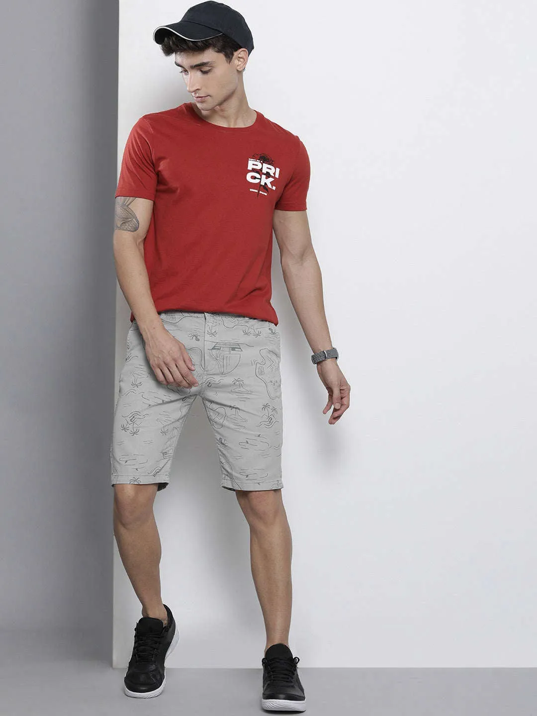 Men Abstract Shorts