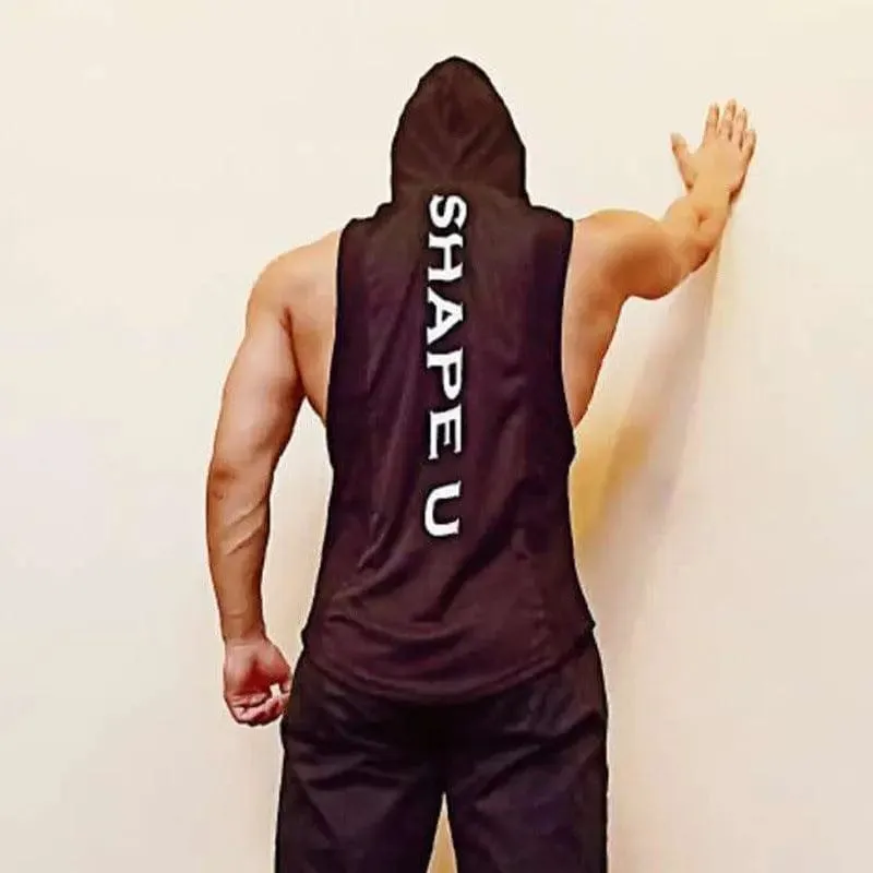 Men Sleeveless Sport Fitness Gym T-Shirt