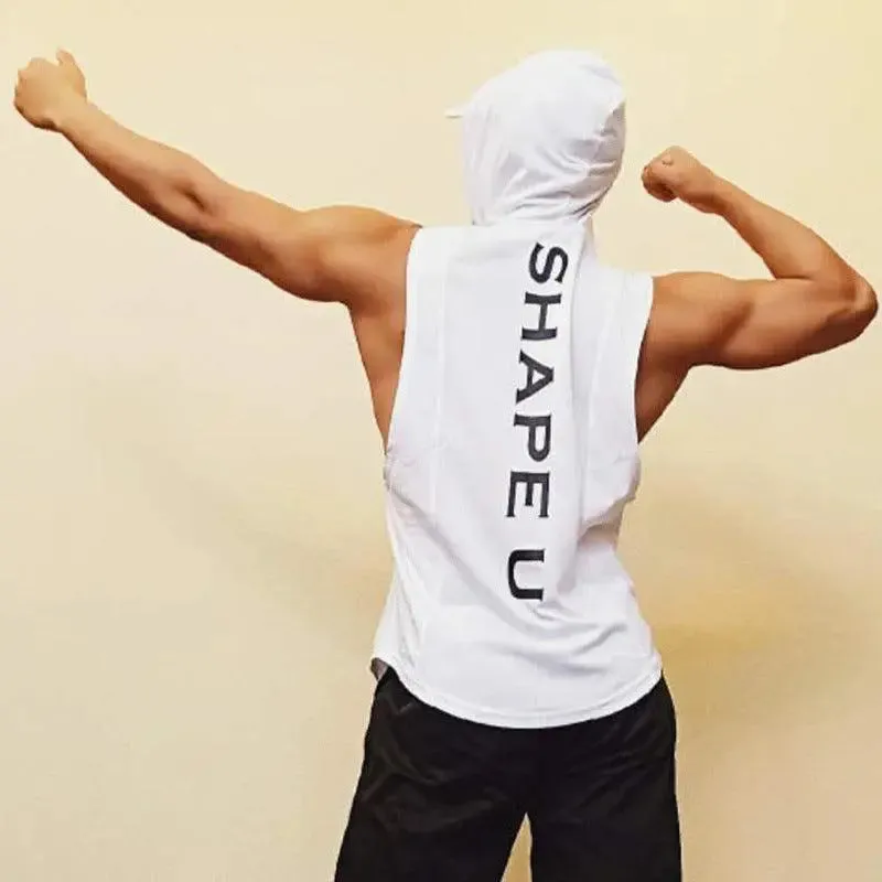 Men Sleeveless Sport Fitness Gym T-Shirt