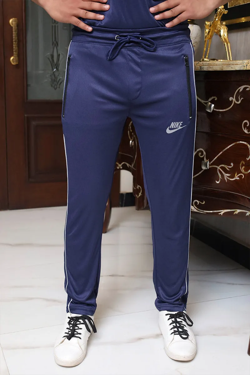 Men Summer Tracksuit Navy