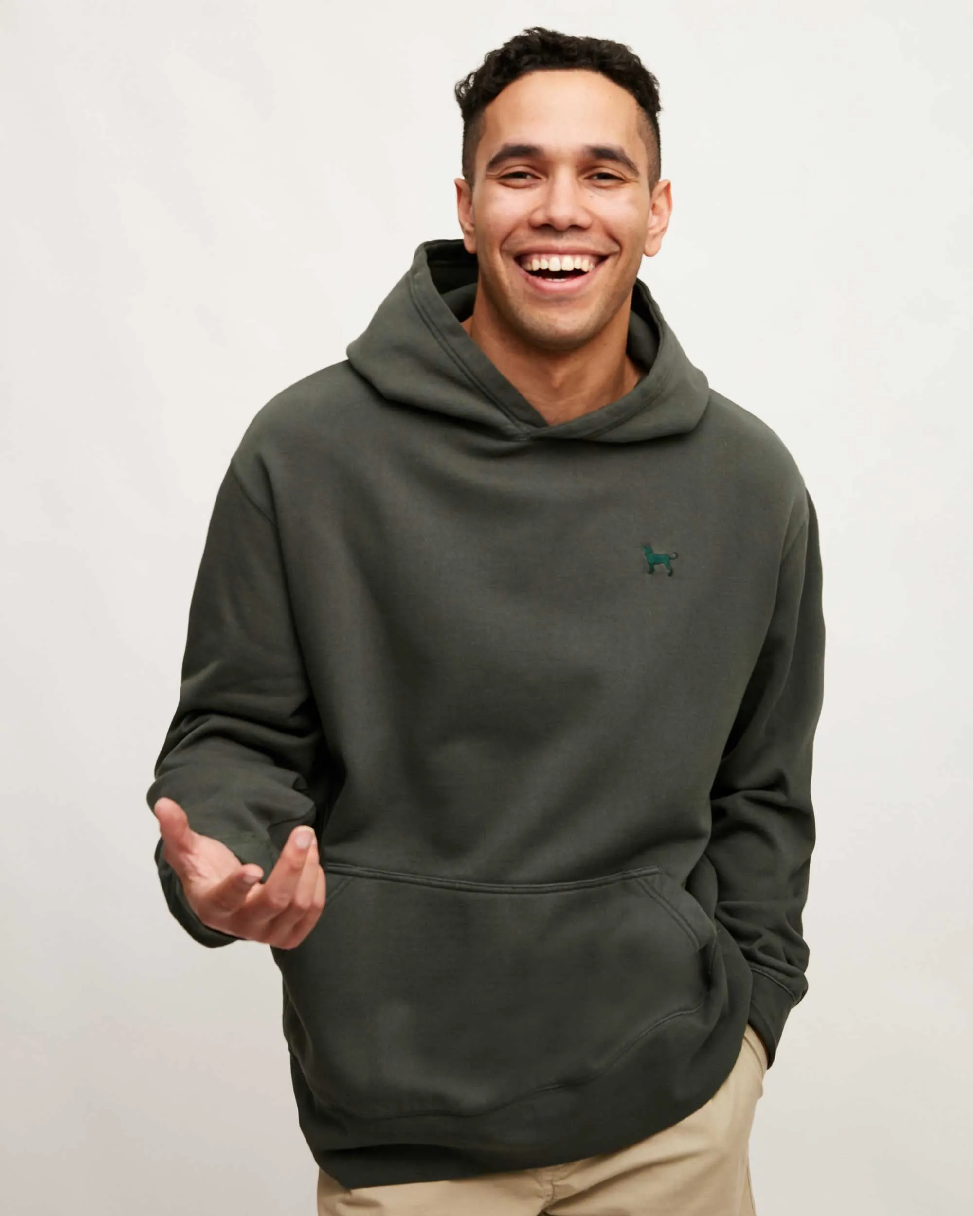 Men's Bluffs Garment Dyed Fleece Hoodie