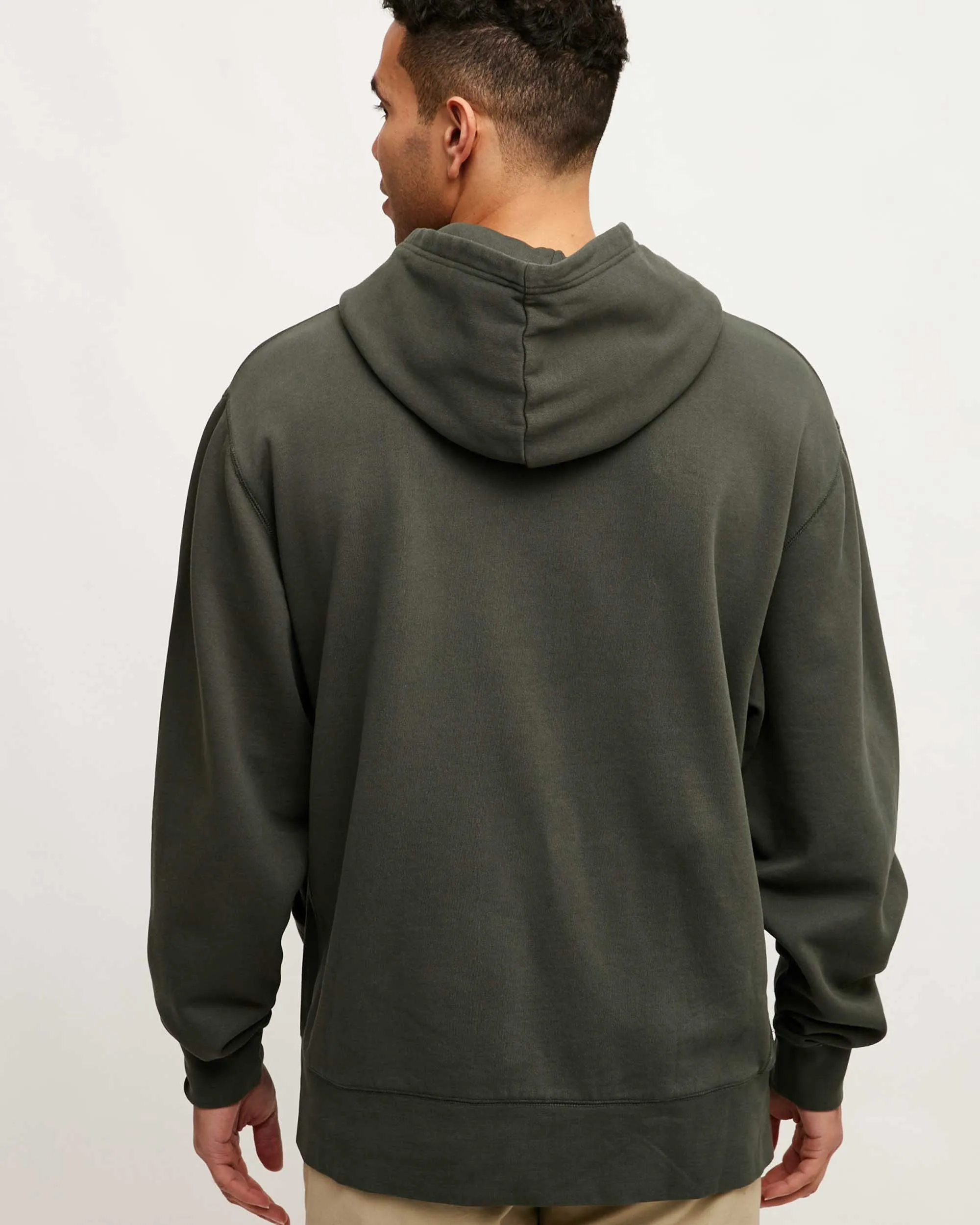 Men's Bluffs Garment Dyed Fleece Hoodie