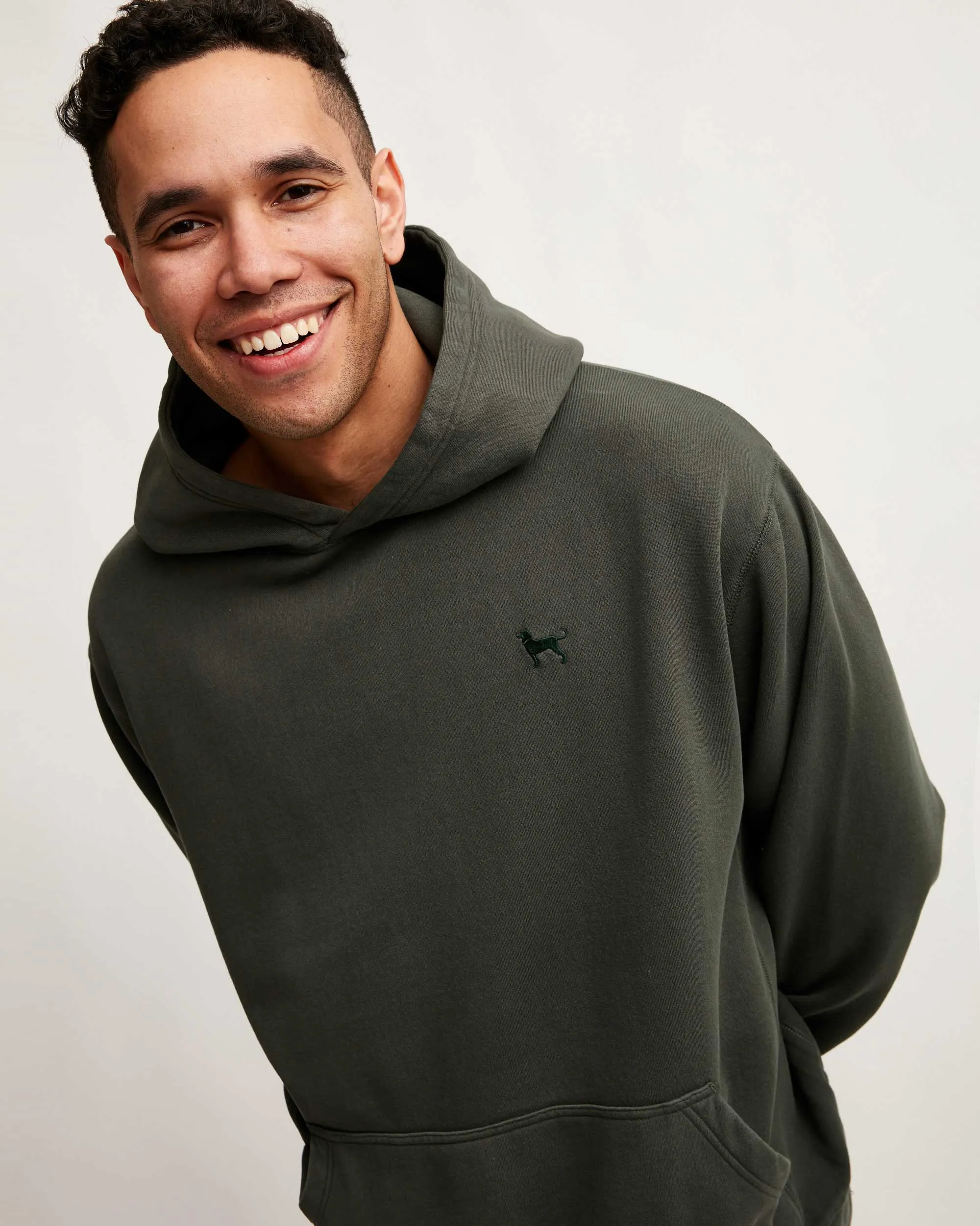 Men's Bluffs Garment Dyed Fleece Hoodie