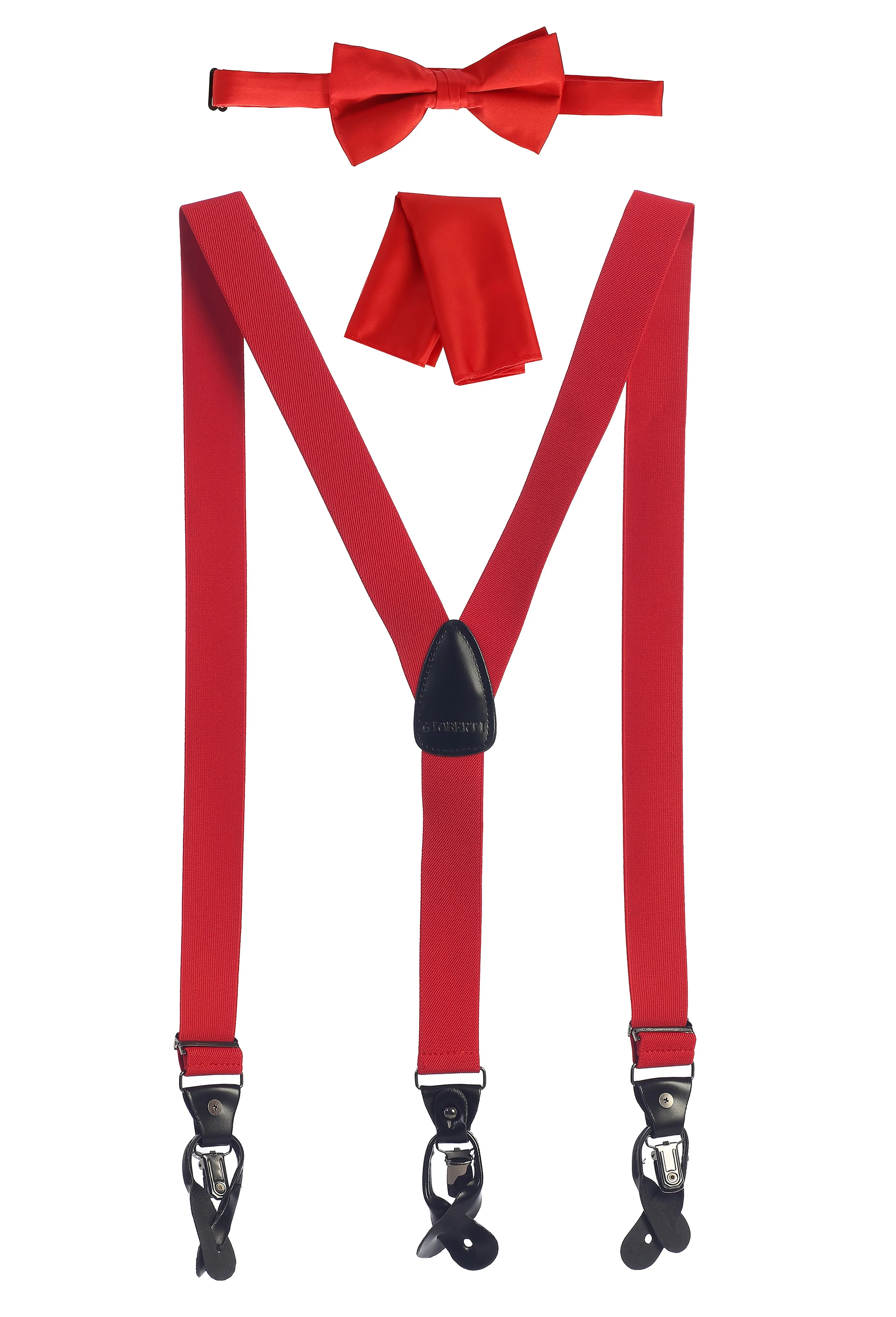 Men's Convertible Suspenders Set