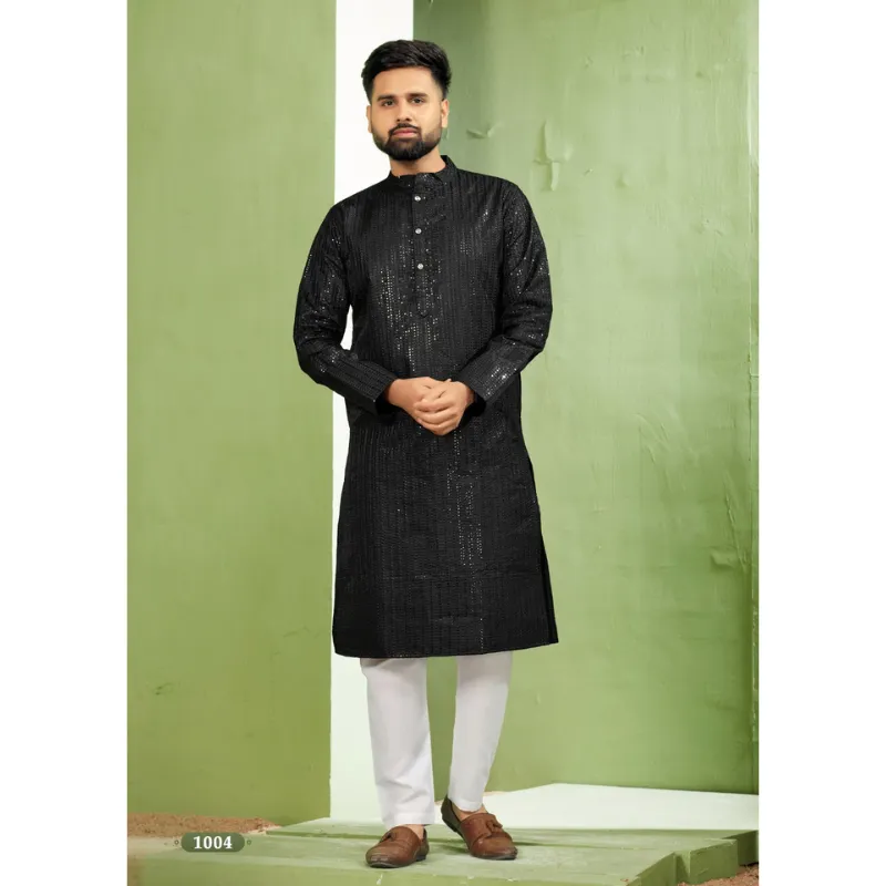 Men's Silk Kurta Pajama