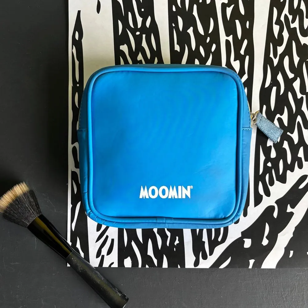 Moomin Makeup Bag Blue - House of Disaster