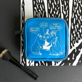 Moomin Makeup Bag Blue - House of Disaster