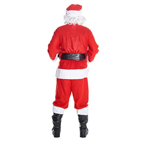 Morph Costumes Santa Claus Costume Adults Standard Xmas Christmas Costume for Adults Large