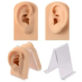 PAIR of Human Size Silicone Ears