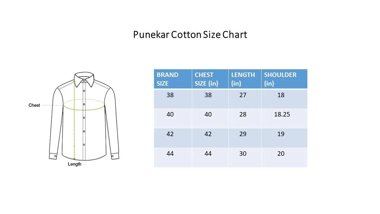 Punekar Cotton Forest Green Color Cotton Handmade Formal Shirt for Men's.