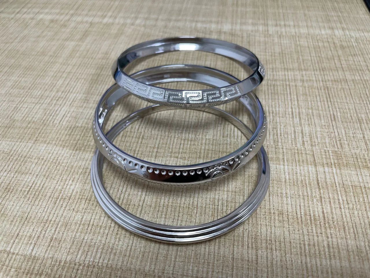 Real Silver Bangles(Karas)