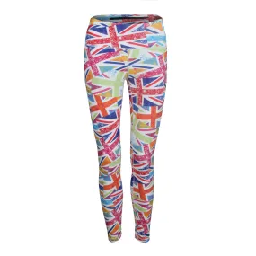 Sale Unisex Leggings | Floral Flag