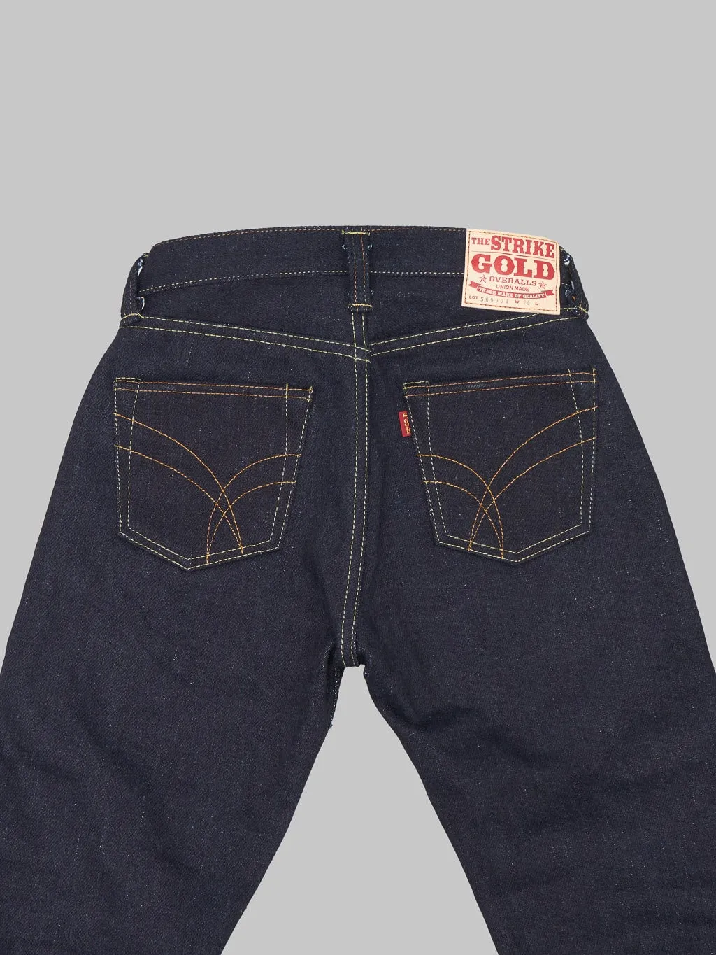 The Strike Gold 9904 24.8oz Extra Hard Straight Tapered Jeans