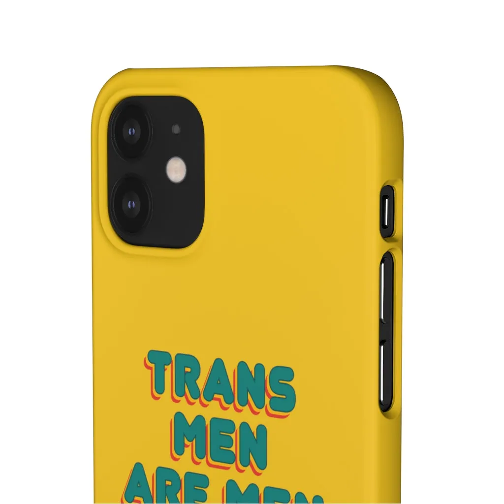 Trans Men Are Men Phone Case for Apple & Samsung