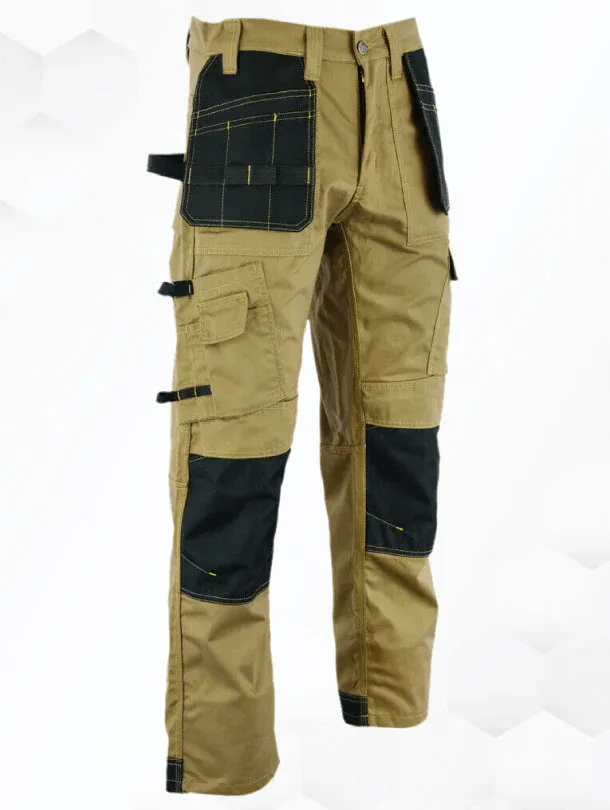 WrightFits Pro Builder Heavy Duty Work Trousers